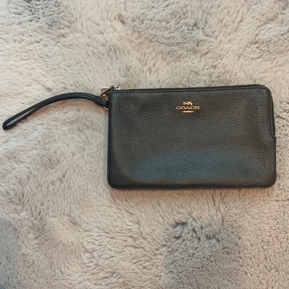 COACH black handbag